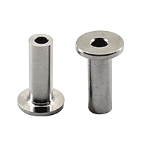 Atibin Deck Hardware Protector Sleeves Stair Rope Handrail Protector Sleeves Steel Heavy Duty Cable Railing Stainless 5/32inch 30pcs - View #7