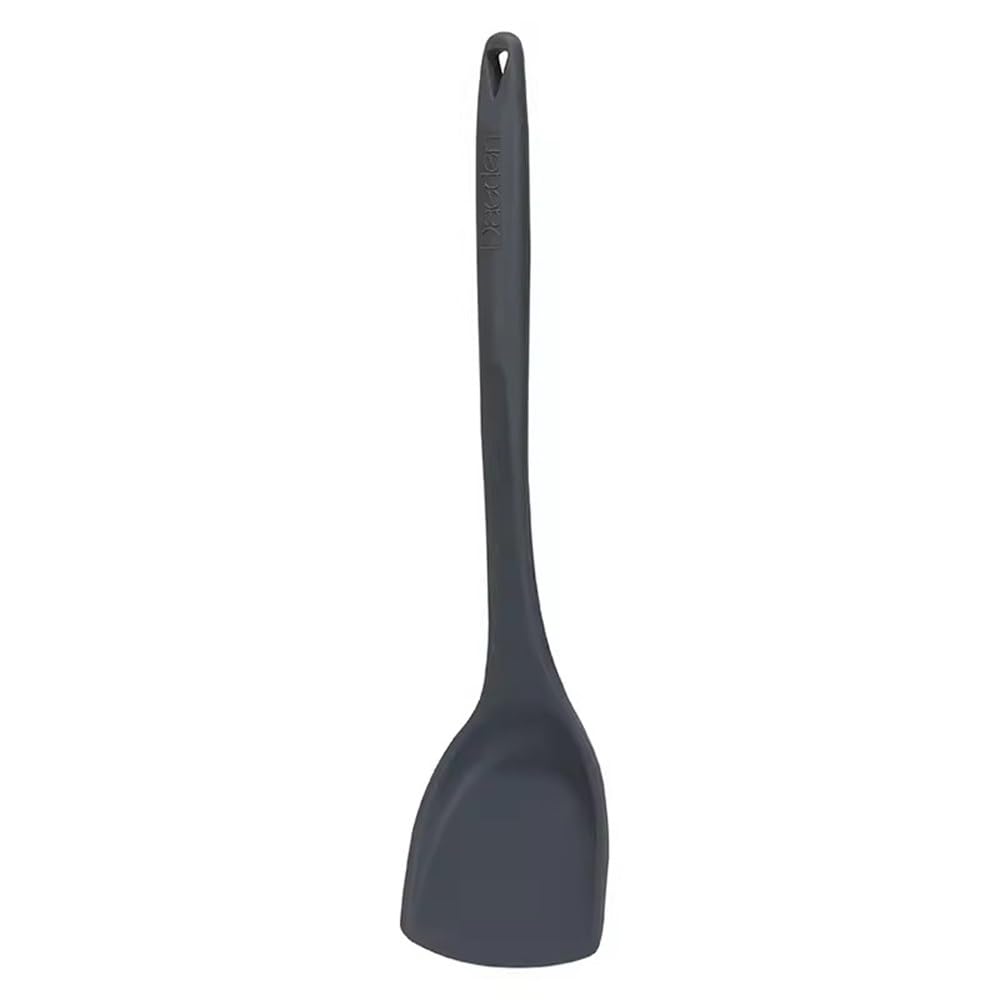 Spatel, Spatel Silikonspatel Haushaltsbratspatel Küchenspatel(Gray)
