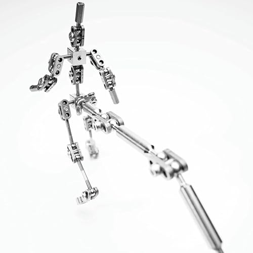 Kit d'armature animation image par image stop-motion et bras de montage acier - 6