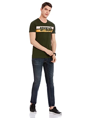 Image of Spykar Men's Slim Fit T-Shirt