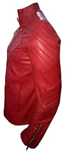 Men’s Clark Kent Tom Welling Genuine Leather Jacket Super2