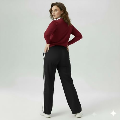 Image of Women's Top & Jogger Set | Stylish Co-Ord Set for Women |Top & High Waist Jogger Pants Set for Ladies | Stretchable Cotton Gym Wear, Activewear & Loungewear Tracksuit|women top jogger set