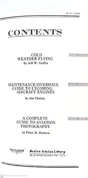 Hardcover Modern Aviation Library Vol. 11 No. 211 (Modern Aviation Library, Vol. 11 No. 211) Book