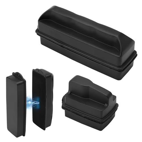 APOMOONS aimant aquarium nettoyage, 2 pièces petit et moyen aimant à algues Nettoyeur d'aquarium,...