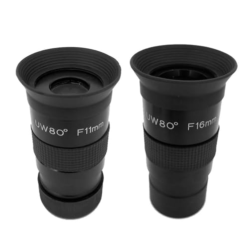 Ocular ultra gran angular 1.25 pulgadas F11mm con lente de vidrio óptico de 80 grados 2