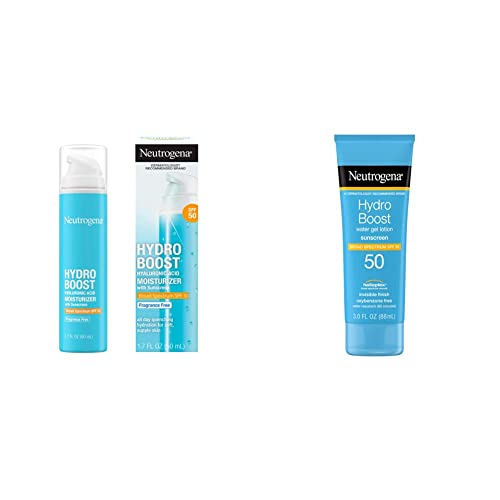 Neutrogena Hydro Boost Water Gel Non-Greasy Moisturizing Sunscree...