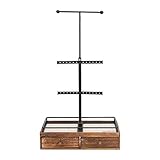 Hält ihre schmuck ordentlich organisiert, verwicklung-freies hängen und einfach zu finden. für schmuck organisation display.