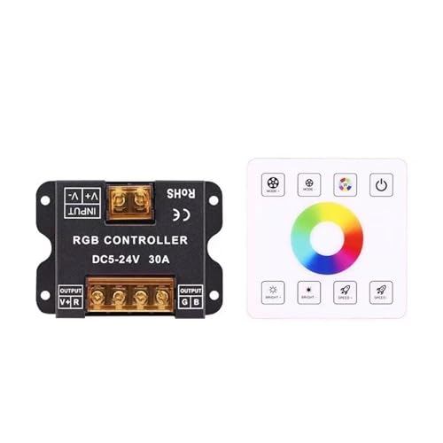 Contrôleur de barre lumineuse tactile à 86 panneaux ajustement blanc