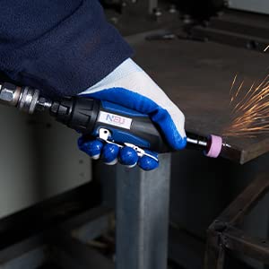 Kit de amoladora recta de aire con pinzas de precision para un pulido impecable 4