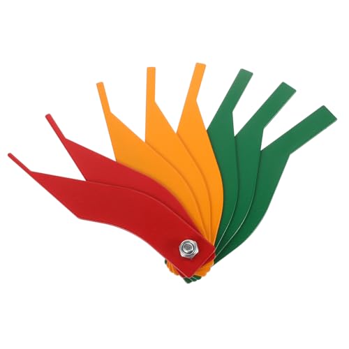 Gatuida 1set Medidor de Grosor de Pastillas de Freno Herramienta de Medición de Profundidad de Revestimiento de Freno para Inspección Precisa de Banda de Rodadura y Pastillas Compacto y Portátil Esencial Automotriz miniatura 1