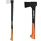 Fiskars Spaltaxt, Inklusive Klingen- und Transportschutz,: 96 cm, Antihaftbeschichtet & Universalaxt, Inklusive Klingen- und Transportschutz, 44 cm, Antihaftbeschichtet