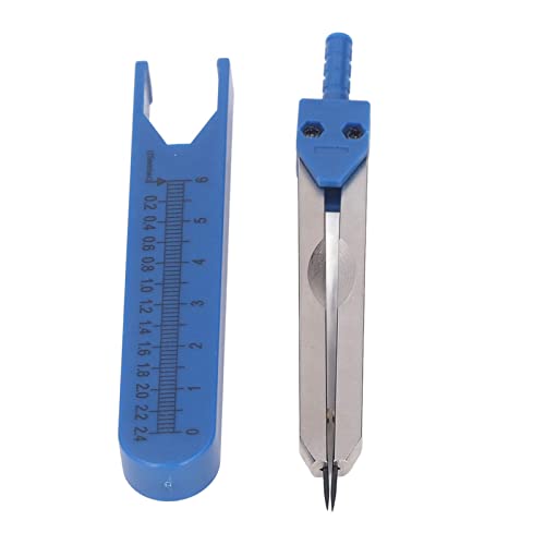 Calibrador EKG de acero inoxidable 0-2.4 in miniatura 5