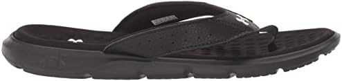 Under Armour Men's Ignite Pro Flip Flop, (001) Black / Black / White, 13, US | Image 5