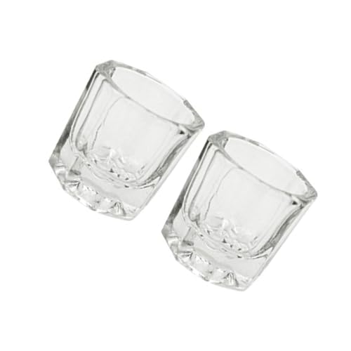 Accesorios de cristal para uñas, 2 piezas miniatura 2