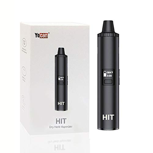 Vaporizzatore portatile per Erba Secca, Flusso d'Aria Isolato, Forno Riscaldatore in Ceramica, Display OLED e Controllo della Temperatura, 30s Tempo di Riscaldamento, Senza Nicotina