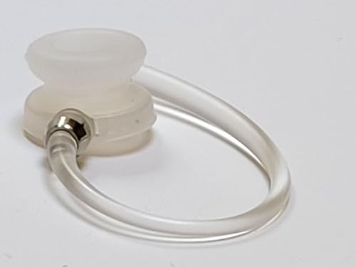3 ganchos auriculares blancos tamaño estándar para Motorola miniatura 2