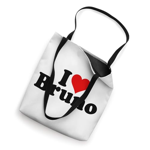 Bolsa Tote I LOVE HEART BRUNO miniatura 2