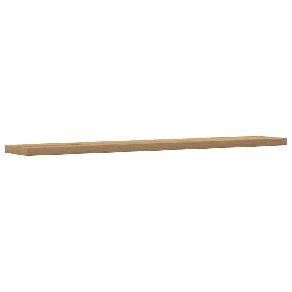 Wandregale 4 Stk. Artisan-Eiche 60 x 20 x 1,5 cm Holzwerkstoff, regal system für bücher aufbewahrung und lagerung, platzsparend, stauraum für wohnzimmer büro