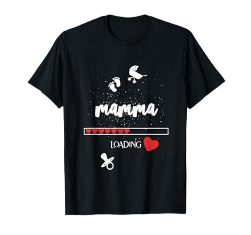 Mamma en attente pour femme avec enceinte, cadeau de grossesse future maman T-Shirt