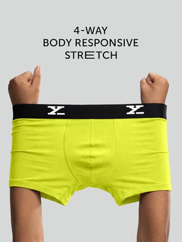 Image of XYXX Cloudsoft Micromodal Shuffle Trunks for Men, Pack of 2