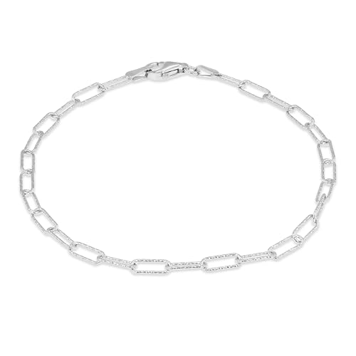 Bracelet maille trombone argent Tuscany Silver, le bijou idéal du look working girl