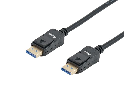 Equip Interface vidéo DisplayPort 2.1 haut de gamme, bande passante 40 Gbit/s, 8 K à 120 Hz, 16 K à 60 Hz