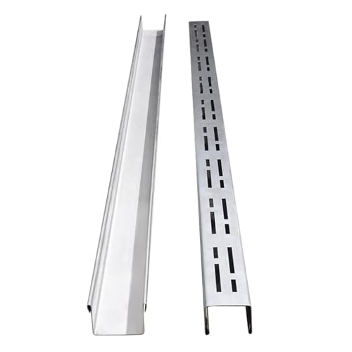 Grille de drainage en acier inoxydable rectangulaire pour douche et extérieur - 2