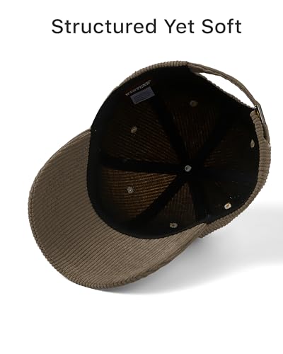 Image of WESTEND Corduroy Baseball Cap for Men and Women - Cool Weather Hats
