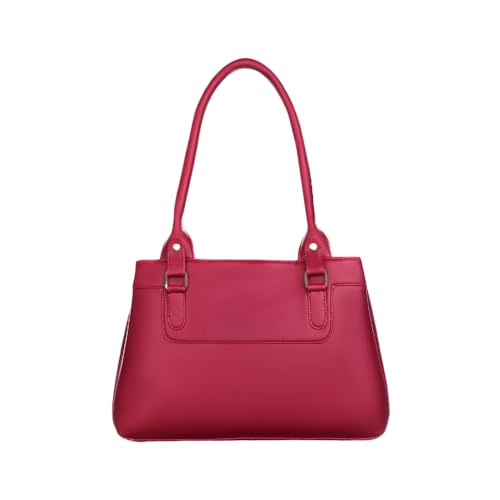 Image of Large Capacity Tote Bags For Womens Big Purses And Handbags Ladies Big Shoulder Bag (Marooon)