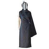 2Colors Anime Tokyo Ghoul Nashiro Kurona Yasuhisa Black & White Cosplay Costume Full Set (Gown + Mask) Size S-XXL XXL Black