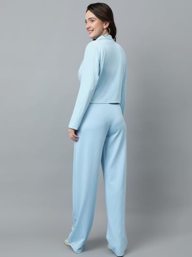 Image of KOTTY Women's Dress Pant with Blazer Co-ords Set