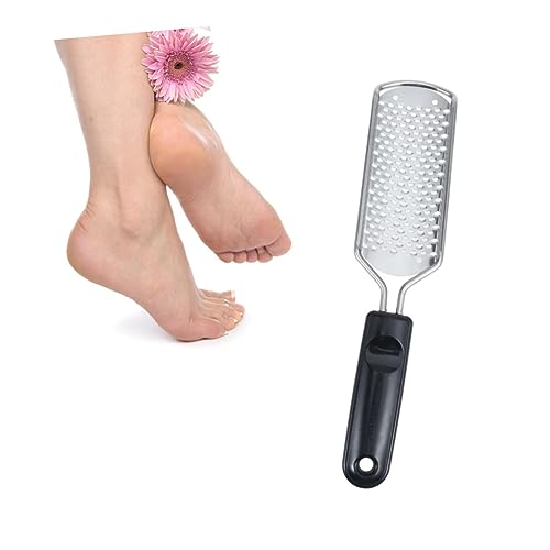 OATIPHO 1PC Stainless Steel Foot File for Removal Durable Tool with Long Handle for Easy Use for Professional and Home Care