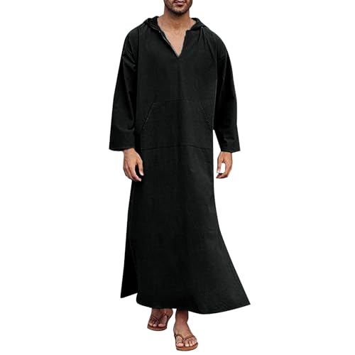 Qamis homme en lin costume africain traditionnel chic