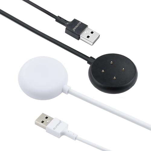 ELUTENG Charger for Google Pixel Watch 2 Charger Replacement USB Charging Cable 2 Pack Magnetic Charging Cable Cord for Pixel Watch 2 Smartwatch Portable Replacement Charging Cable Power