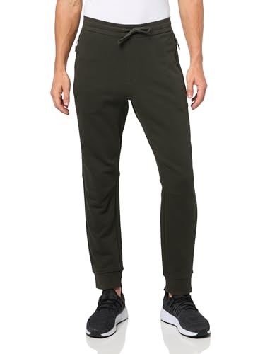 Armani Exchange Men's Milano New York Cotton French Terry Jogger Pants Peat, S