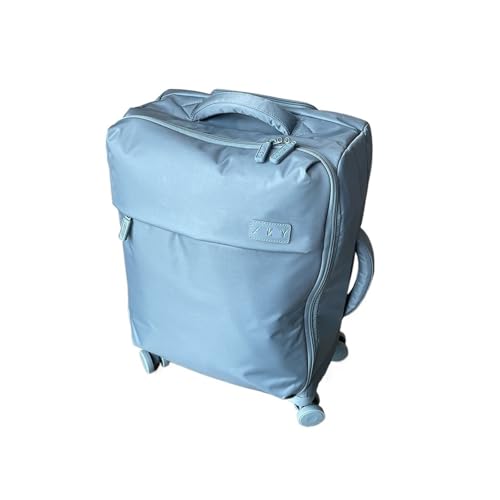 Ultralight Oxford Cloth Suitcase, Lightweight, Large Capacity, Waterproof, Blue, 20IN