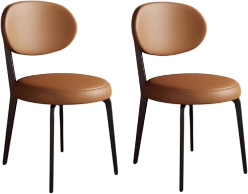 Sillas de comedor apilables con patas de metal negro, diseño que ahorra espacio para uso en interiores y exteriores, perfectas para cocina, jardín, patio y decoración de patio trasero