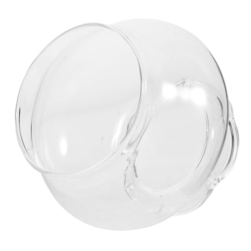 CLISPEED 煤油ランプ用ガラス製煙突カバー 高温耐性スムーズ表面 透明シェード 交換用灯油ランプアクセサリー 室内外兼用