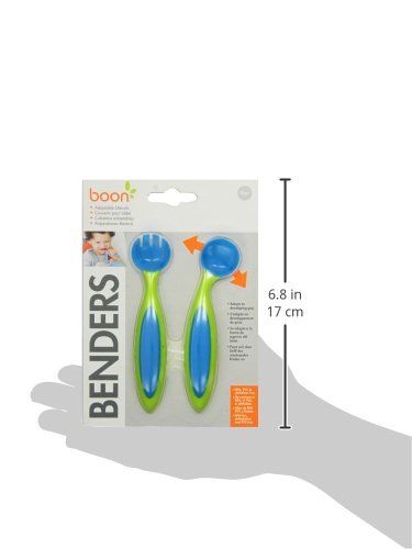 Boon Benders Adaptable Utensils Blue/Green