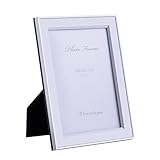 5 x 7 Metal Photo Picture Frame with High-Definition Real Glass for Table Top Display & Decoration, Photo Display for 5 x 7 inches Photos, Classic & Simple, A Great Gift Idea