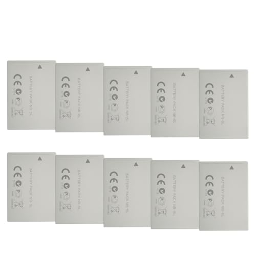 Batterie NB-5L déchargée ? Pack 20 batteries et chargeur CB-2LXE pour Canon PowerShot