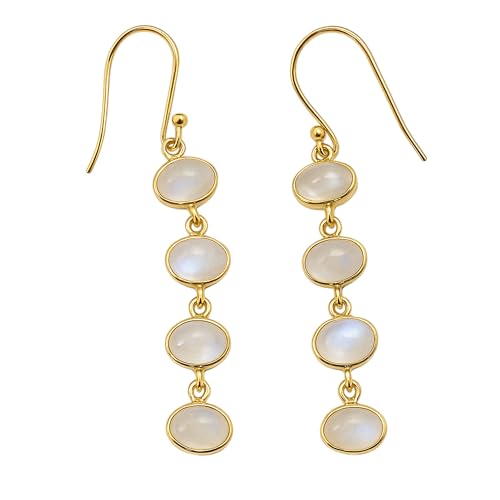Boucles d'oreilles pierre de lune pour illuminer vos tenues bohèmes chics