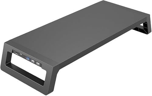 AZIEBAY ���j�^�[�X�^���h �f�X�N���[�g�� 80cm�� USB�|�[�g2�� �R���Z���g�t�� �}���[�d�Ή� �m�[�g�p�\�R�� �v�����^�[ �^�u���b�g iMac�Ή� �ω׏d30kg �ǂ��������S���Ă��I�т�������