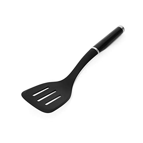 Comparison: Best Spatula For Nonstick 8 KitchenAid Classic Nylon Slotted Turner, 13.66-Inch, Black