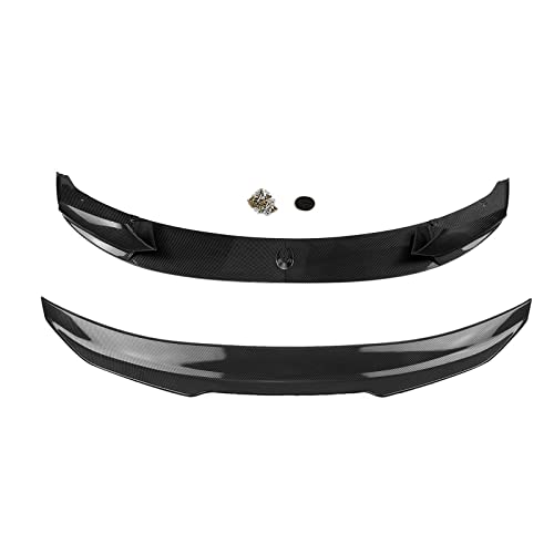 ƌ݊ BMW F10 5V[Y 2011-2016 X|[c 528i 530i 550i J[{t@Co[bN tgop[bv+AgNbhX|C[EBOXvb^[ɓK(Carbon Fiber Look)