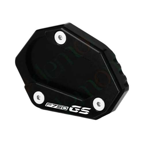 Plaque d'extension pour pied latéral de moto F750GS pour les pauses en road trip