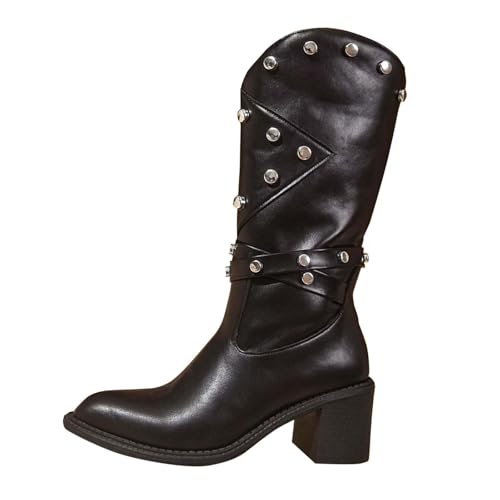 Bottes longues style cowboy pour vos sorties décontractées en ville