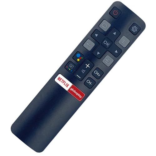 Asabra Controle Remoto Compatível Com Smart TV TCL ou SEMP Com Teclas Netflix Globoplay