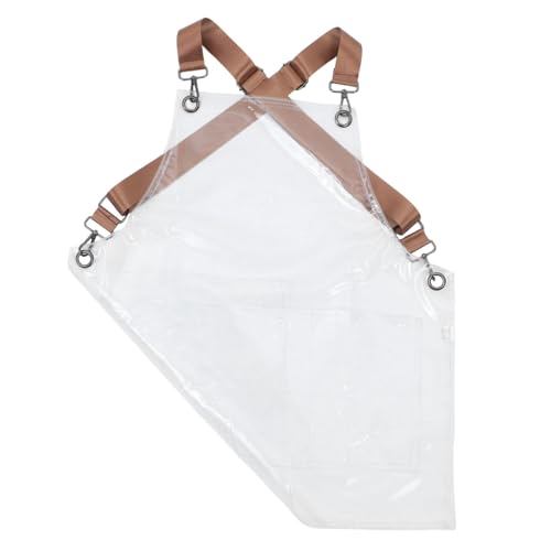 Tablier transparent pour salon de coiffure et plonge de cuisine ajustable