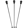 StixToGo Beverage Plugs - Leak Prevention Coffee Accessories for Hot Drinks, Disposable Coffee Stoppers, Fits Standard Disposable Lids - Black, 7.5, Pack of 200